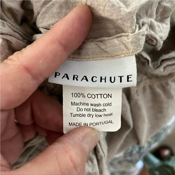 Parachute Light Gray Duvet Cover - Picture 3 of 5